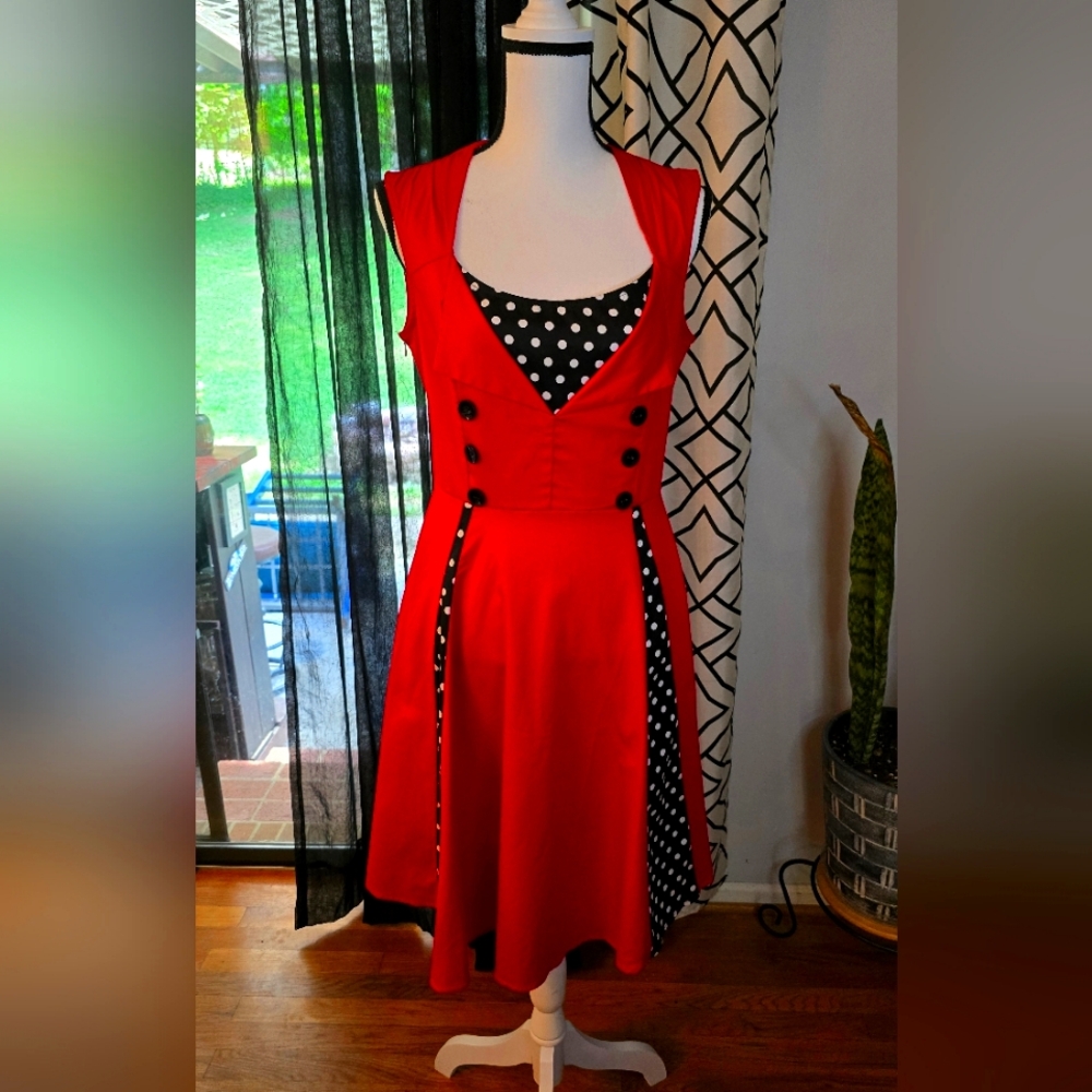 KillReal Midi Pinup Dress 🖤♥️